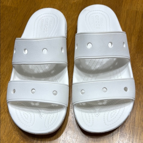 CROCS Other - CROCS White Sandals with